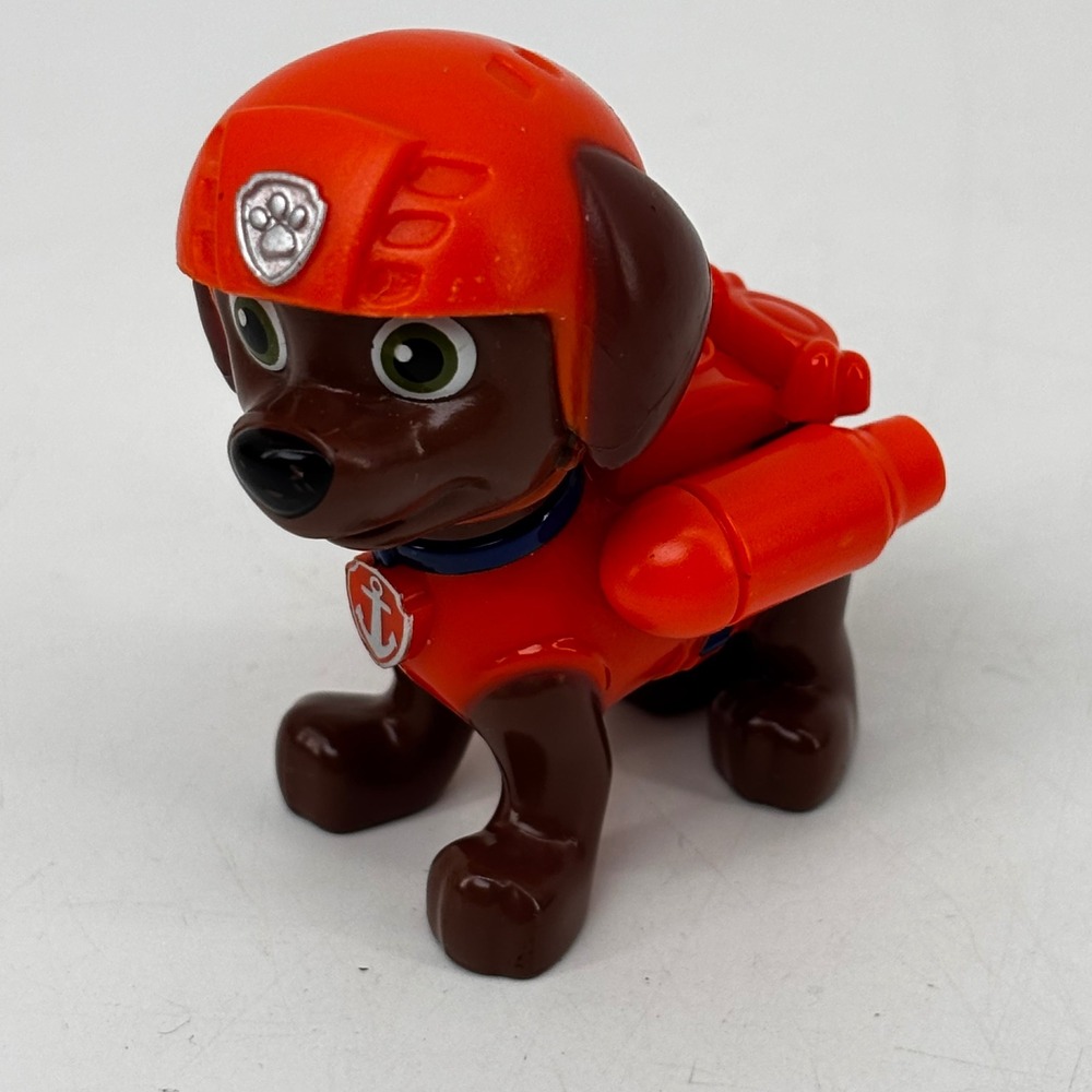 Paw Patrol Zuma Action Figure Orange Water Rescue Uniform Pup Pack Toy